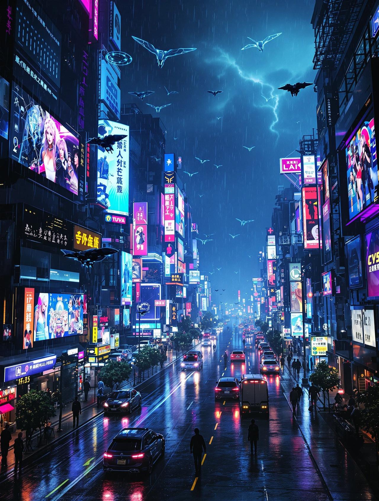 赛博朋克：2077年的城市传说